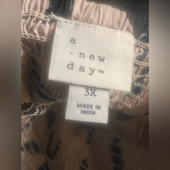 A New Day midi sundress, strapless comes with straps NWT, size 3X - Picture 4 of 4